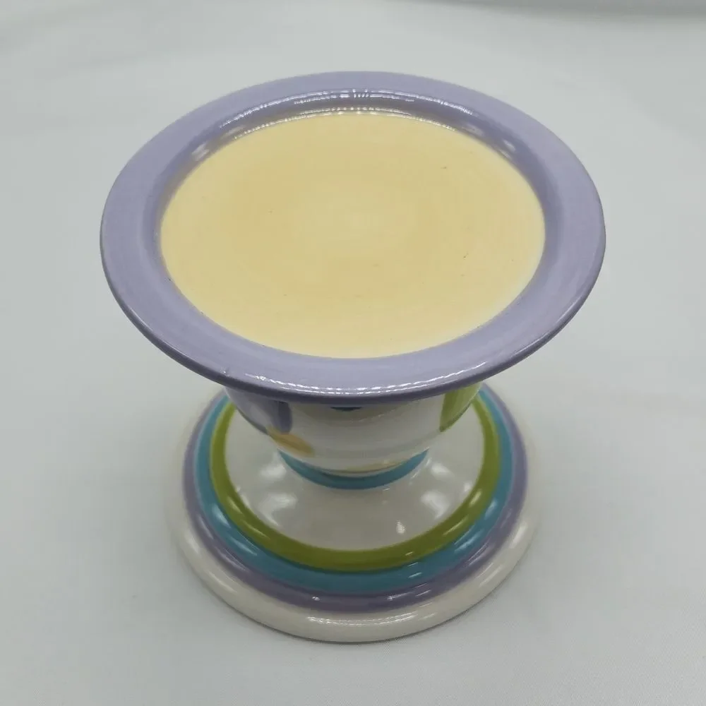 🔥PartyLite Pastel Lively Pillar Candle Holder Set - Picture 11 of 13